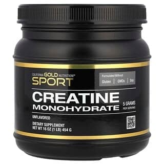 California Gold Nutrition Sport Pure Creatine Monohydrate, 453g