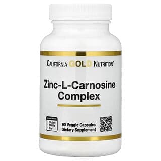 California Gold Nutrition Zinc-L-Carnosine Complex, 90 Veg Caps