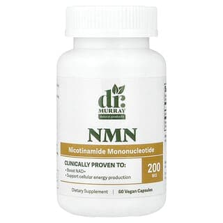Dr. Murray's NMN 200 mg, 60 Vegan Capsules