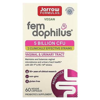 Jarrow Formulas Fem Dophilus, 5 Billion CFU, 60 Veggie Capsules