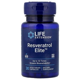 Life Extension, Resveratrol Elite™, 30 Vegetarian Capsules