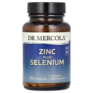 Dr. Mercola Zinc Plus Selenium Capsules, 30 Count