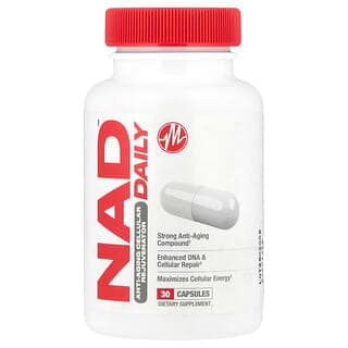 Metabolic Nutrition, NAD DAILY™, Anti-Aging Cellular Rejuvenator, 30 Capsules