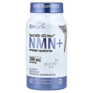 Nutri, NMN+, 60 Vegan Capsules