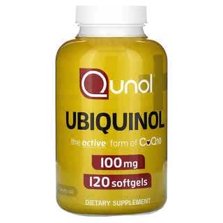 Qunol, Ubiquinol, 100 mg, 120 Softgels