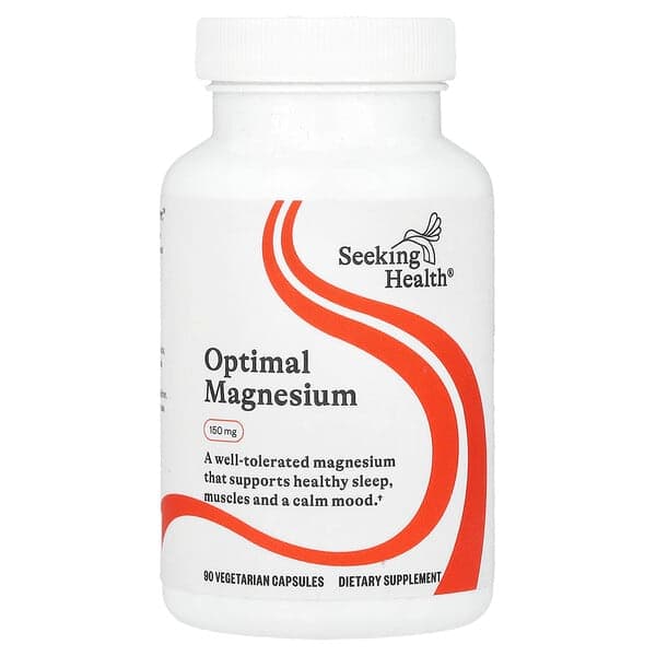 Seeking Health Optimal Magnesium 150mg, 90 Vegetarian Capsules