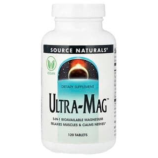 Source Naturals Ultra-Mag, 120 Tablets