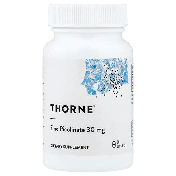 Thorne Zinc Picolinate 30 mg, 180 Capsules