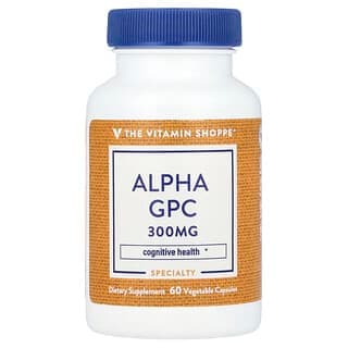 The Vitamin Shoppe, Alpha GPC, 300 mg, 60 Vegetable Capsules