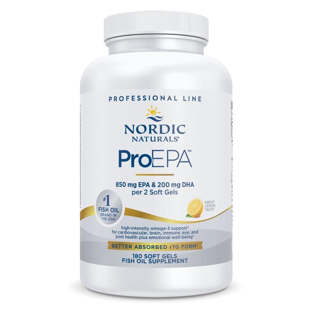 Nordic Naturals ProEPA Lemon, 180 Soft Gels