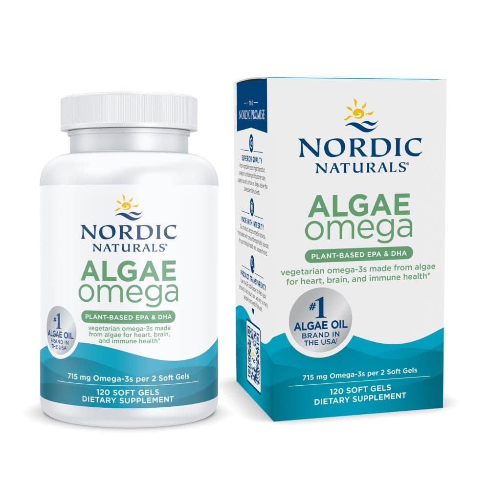 Nordic Naturals Algae Omega, 120 Soft Gels