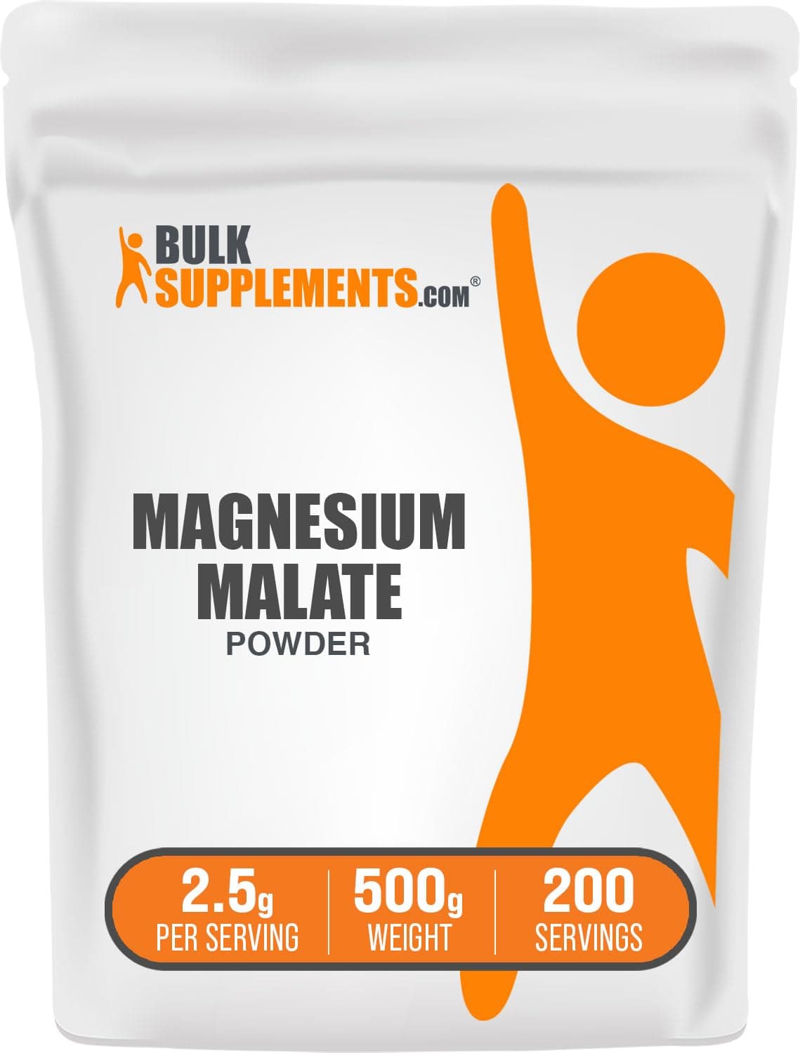 BulkSupplements Magnesium Malate Powder, 500g
