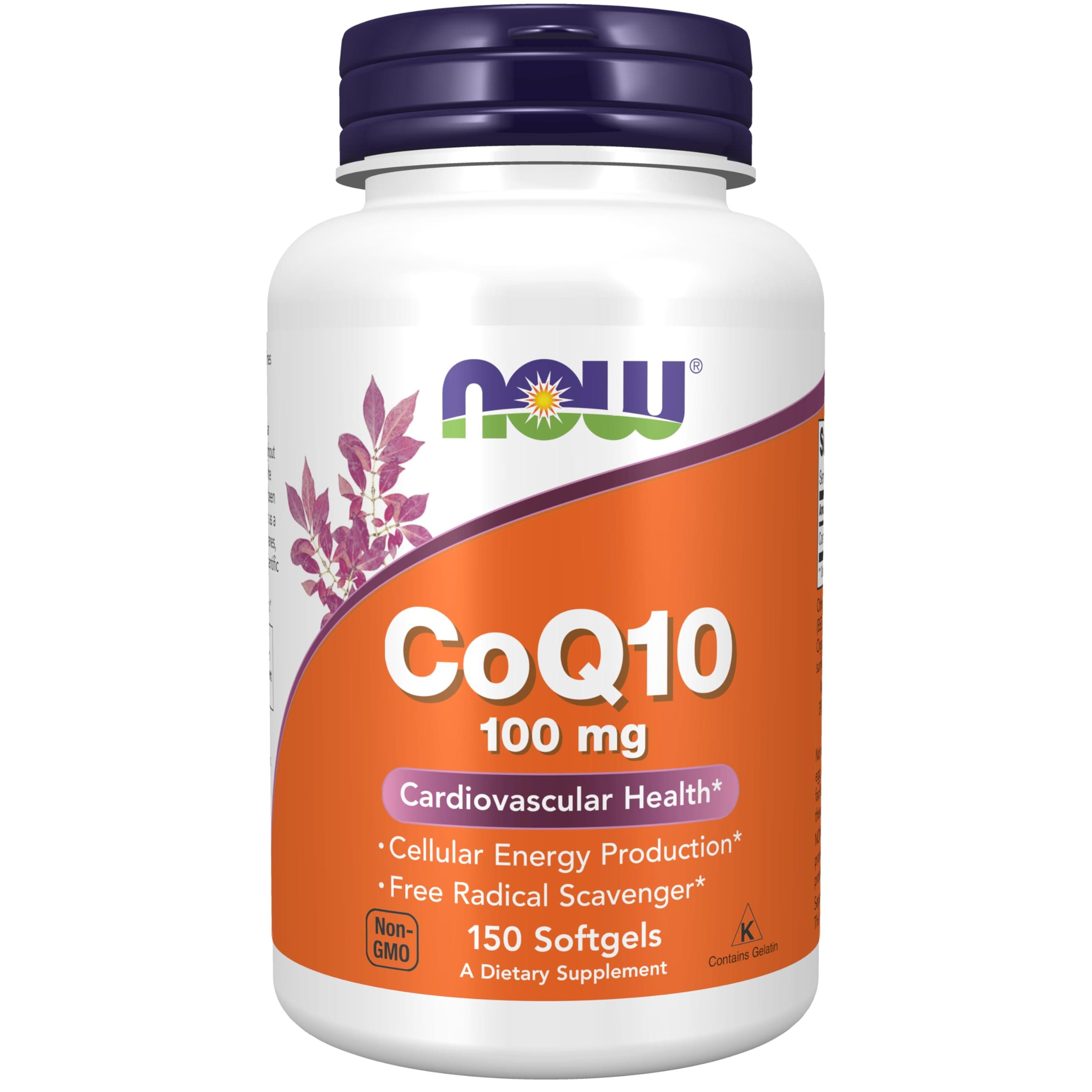 NOW Foods CoQ10 100 mg, 150 Softgels