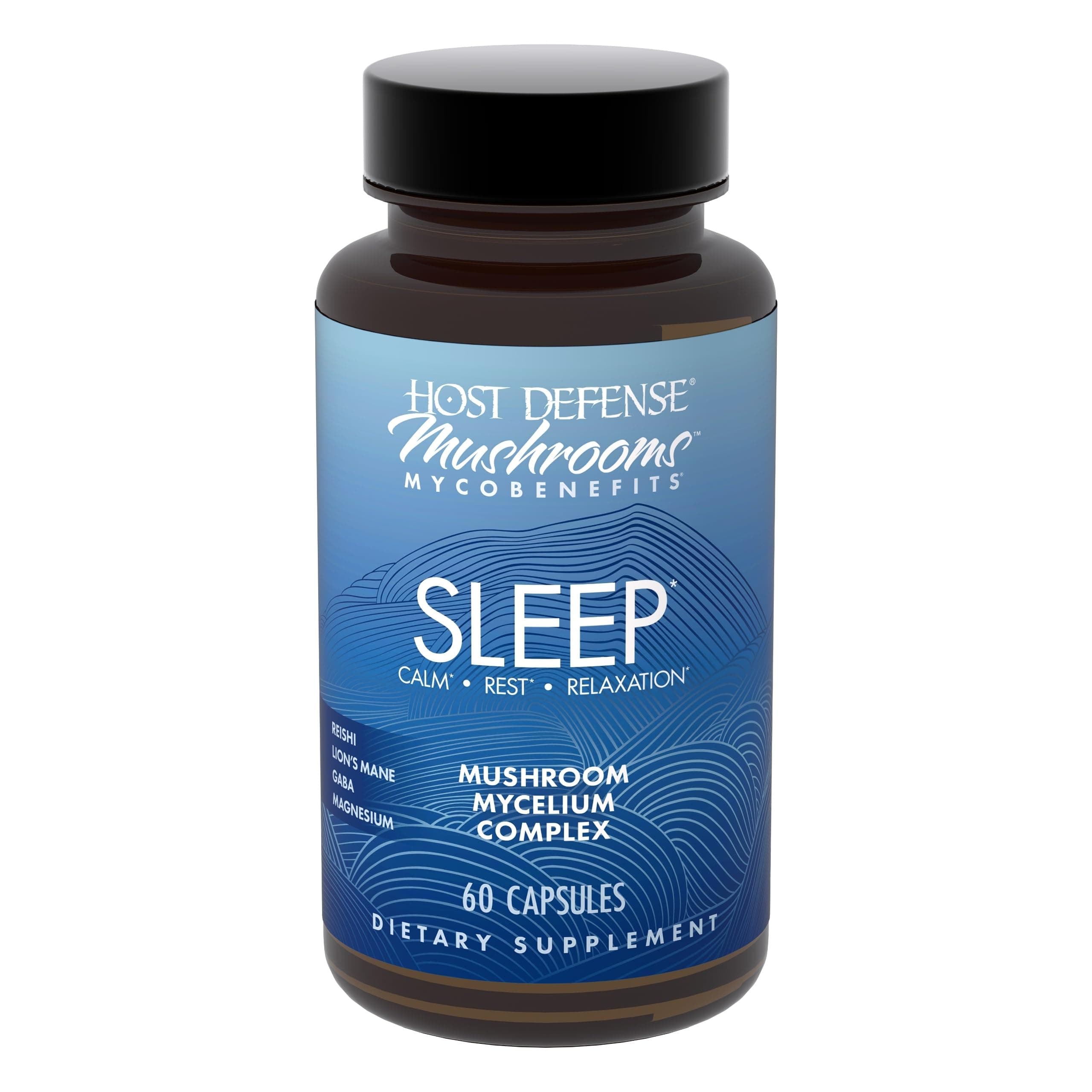 Host Defense MycoBenefits Sleep Capsules, 60 Count