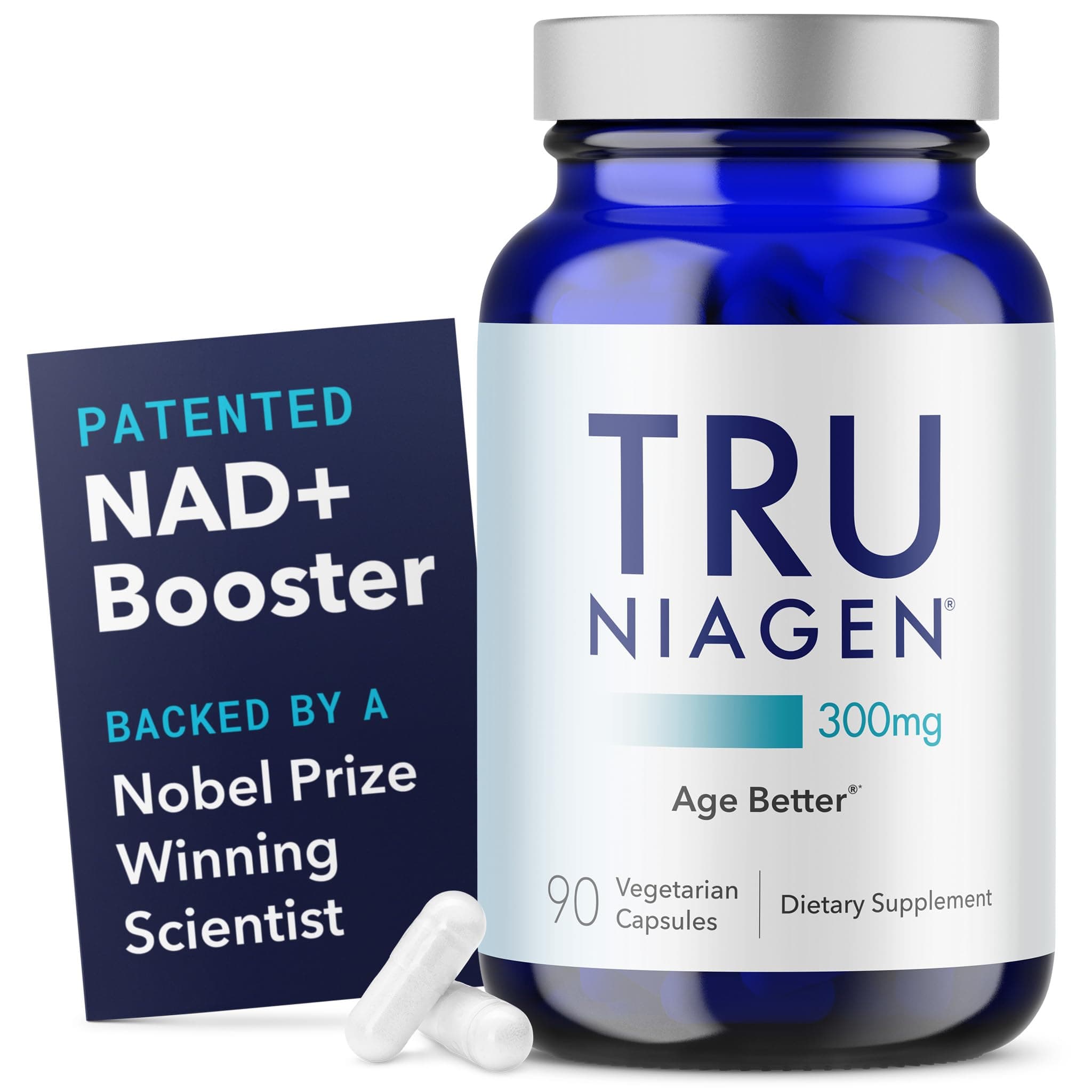 TRU NIAGEN NAD+ Supplement, 300mg, 90 Servings