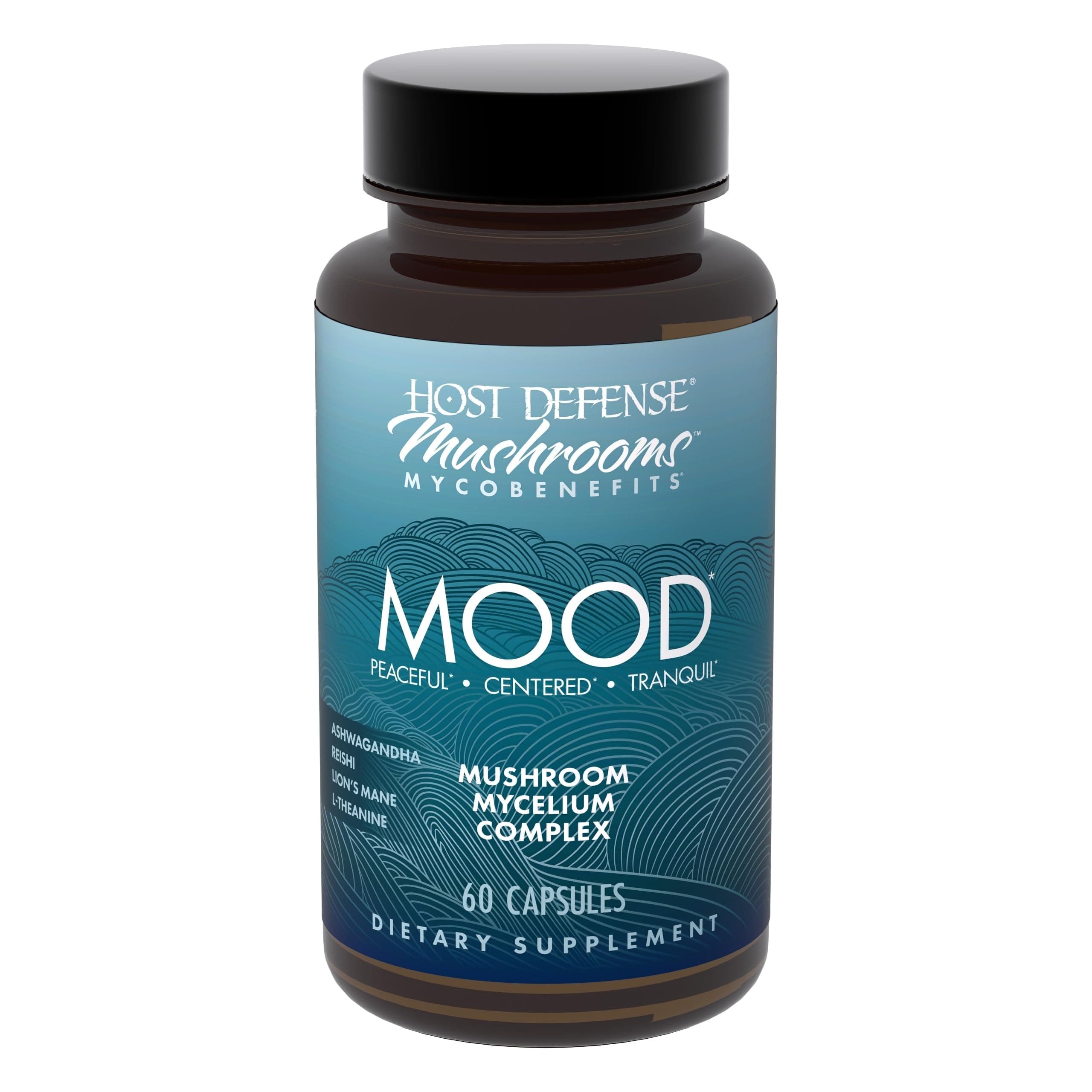 Host Defense MycoBenefits Mood Capsules, 60 Count